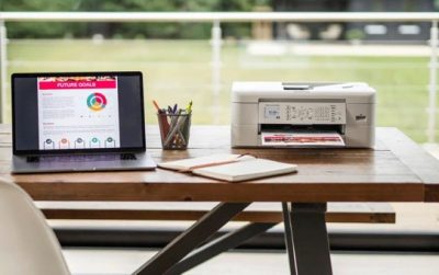 מדפסת הזרקת דיו צבעונית משולבת  Brother MFC-J1010dw