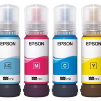 סט 6 בקבוקי דיו מקורי אפסון EPSON 108 EcoTank