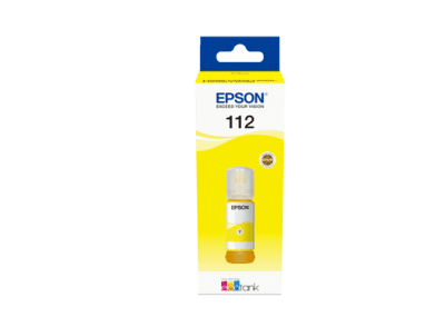 בקבוק דיו צהוב 112 מקורי 70 מ"ל  Epson בקבוק דיו צהוב 112 מקורי 70 מ"ל  Epson