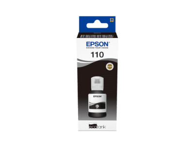 בקבוק דיו שחור Epson מקורי 110 - 120 מ"ל