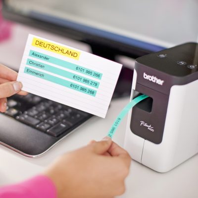 מדפסת מדבקות ניידת ברדר Brother PT-P700 מדפסת מדבקות ניידת ברדר Brother PT-P700