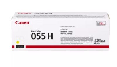 טונר מקורי גדול XL צהוב Canon 055H-Y