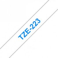 קלטת אדום על לבן 9 מ"מ מקורי Brother TZE222  למינציה דביק סטנדרטי