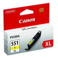 ראש דיו מקורי XL צהוב Canon CLI551XLY