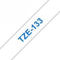 קלטת כחול על שקוף 12 מ"מ מקורי Brother TZE133  למינציה דביק סטנדרטי