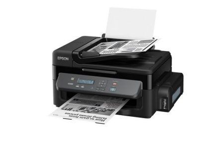 מדפסת משולבת חדשה מתצוגה Epson M200 WorkForce שחור לבן מדפסת משולבת חדשה מתצוגה Epson M200 WorkForce שחור לבן