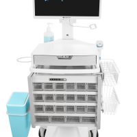 עגלה רפואית ללקיחת דמים (עגלת דמים) ממוחשבת חשמלית EZ300B