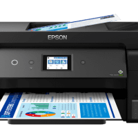 מדפסת הזרקת דיו משולבת צבעונית +Epson L14150 A3
