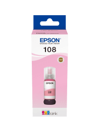 סט 6 בקבוקי דיו מקורי אפסון EPSON ‎108 EcoTank