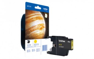 ראש דיו צהוב מקורי ברדר Brother LC1240Y