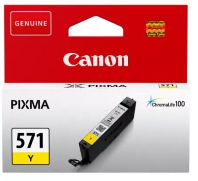 ראש דיו מקורי  צהוב Canon CLI571Y