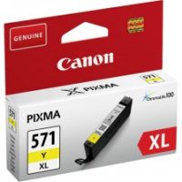 ראש דיו מקורי XL צהוב Canon CLI571XLY