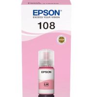 בקבוק דיו ורוד 108 מקורי 70 מ"ל  Epson
