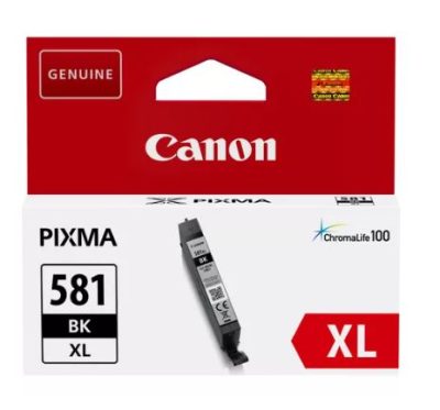 ראש דיו מקורי XL שחור  Canon CLI581XL-BK ראש דיו מקורי XL שחור  Canon CLI581XL-BK