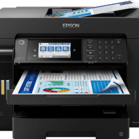 מדפסת הזרקת דיו משולבת צבעונית  +Epson L15160 A3