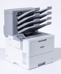 מדפסת לייזר שחור לבן  דו צדדית Brother HL-L6410DW