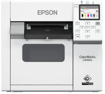מדפסת מדבקות צבעונית  Epson CW-C4000 מדפסת מדבקות צבעונית  Epson CW-C4000