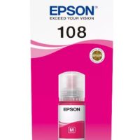 בקבוק דיו מג'נטה 108 מקורי 70 מ"ל  Epson