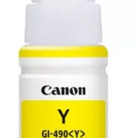 ראש דיו מקורי צהוב  Canon GI-490 Y