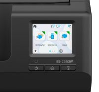 סורק קומפקטי EPSON WorkForce ES-C380W