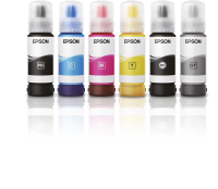 סט 6 בקבוקי דיו מקורי אפסון 115 Epson Ecotank