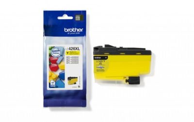 ראש דיו צהוב מקורי גדול לברדר Brother LC426XLY