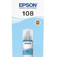 בקבוק דיו תכלת 108 מקורי 70 מ"ל  Epson