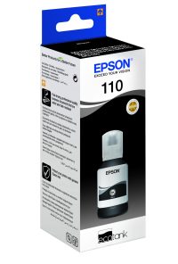 בקבוק דיו שחור Epson מקורי 110 - 120 מ"ל