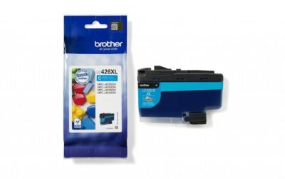 ראש דיו כחול מקורי גדול לברדר Brother LC426XLC