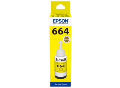 בקבוק דיו צהוב 664 מקורי 70 מ"ל  Epson