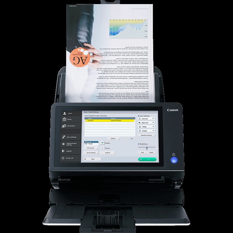 סורק רשת מהיר קנון CANON SCANFRONT 400