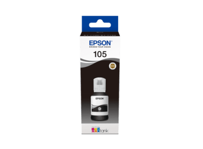 בקבוק דיו שחור 105 מקורי 140 מ"ל  Epson