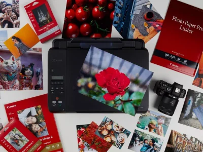 מדפסת תמונות ‏הזרקת דיו ‏משולבת Canon Pixma G640 קנון