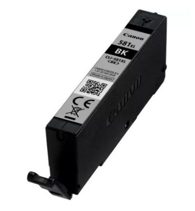 ראש דיו מקורי XL שחור  Canon CLI581XL-BK ראש דיו מקורי XL שחור  Canon CLI581XL-BK