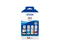 מארז סט דיו מקורי אפסון EPSON 101 ink bottle 127ml