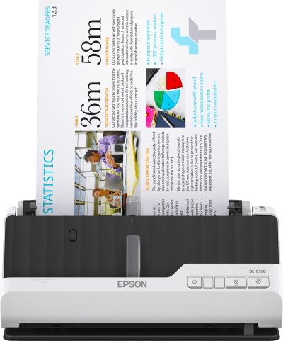 סורק קומפקטי EPSON WorkForce DS-C330