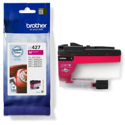 ראש דיו אדום מקורי ברדר Brother LC427M