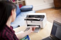 מדפסת לייזר שחור לבן Brother HL-L1110