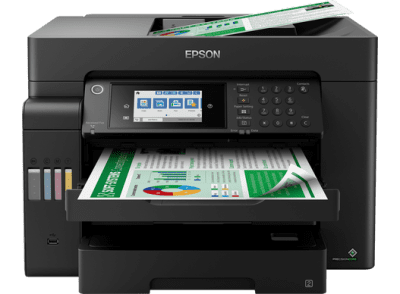 מדפסת הזרקת דיו צבעונית משולבת   +Epson L15150 A3