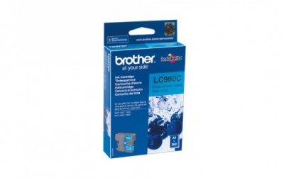 ראש דיו כחול מקורי ברדר Brother LC980C