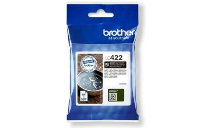 ראש דיו שחור מקורי ברדר Brother LC422BK ראש דיו שחור מקורי ברדר Brother LC422BK