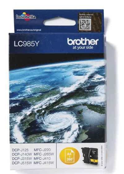 ראש דיו שחור מקורי ברדר Brother LC985BK