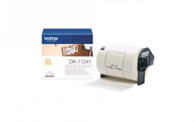 גליל תוויות מקורי 102x152 מ"מ שחור על לבן  DK-11241 Brother גליל תוויות מקורי 102x152 מ"מ שחור על לבן  DK-11241 Brother