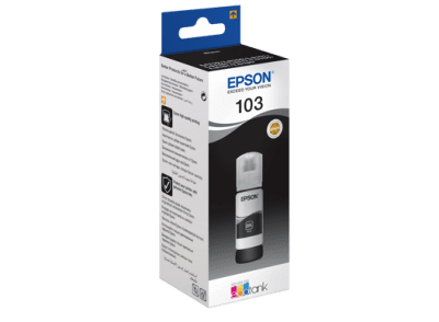 בקבוק דיו שחור 103 מקורי 65 מ"ל  Epson