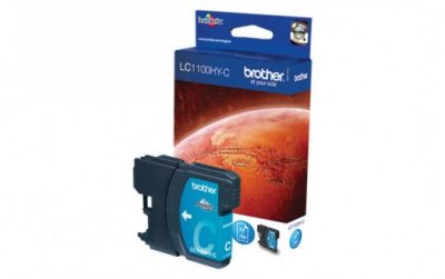 ראש דיו כחול מקורי גדול ברדר Brother LC1100HYC