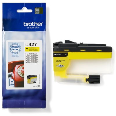 ראש דיו צהוב מקורי ברדר Brother LC427Y