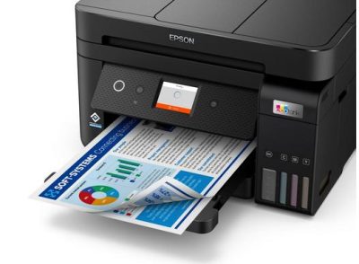 מדפסת הזרקת דיו צבעונית משולבת  ECOTANK Epson L6290 מדפסת הזרקת דיו צבעונית משולבת  ECOTANK Epson L6290