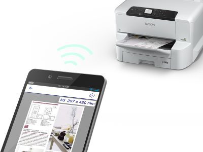 מדפסת ‏צבעונית אפסון Epson WorkForce Pro WF-C8190DW A3