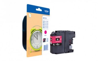 ראש דיו מקורי XL מג'נטה Brother LC125XLM