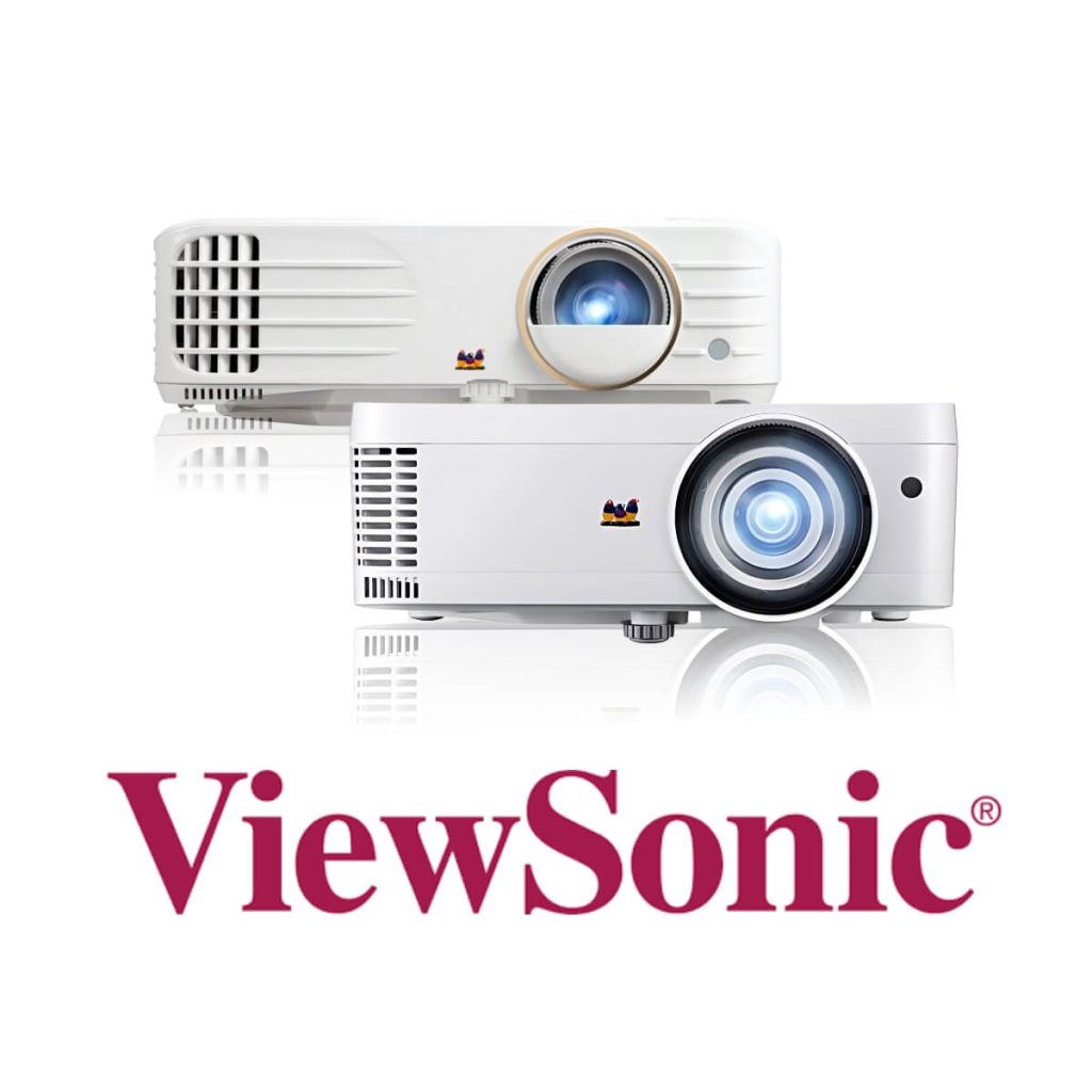 מקרני ViewSonic איכותיים – הקרנה חדה ובהירה לבית, למשרד, לחינוך ולגיימינג עם טכנולוגיה מתקדמת